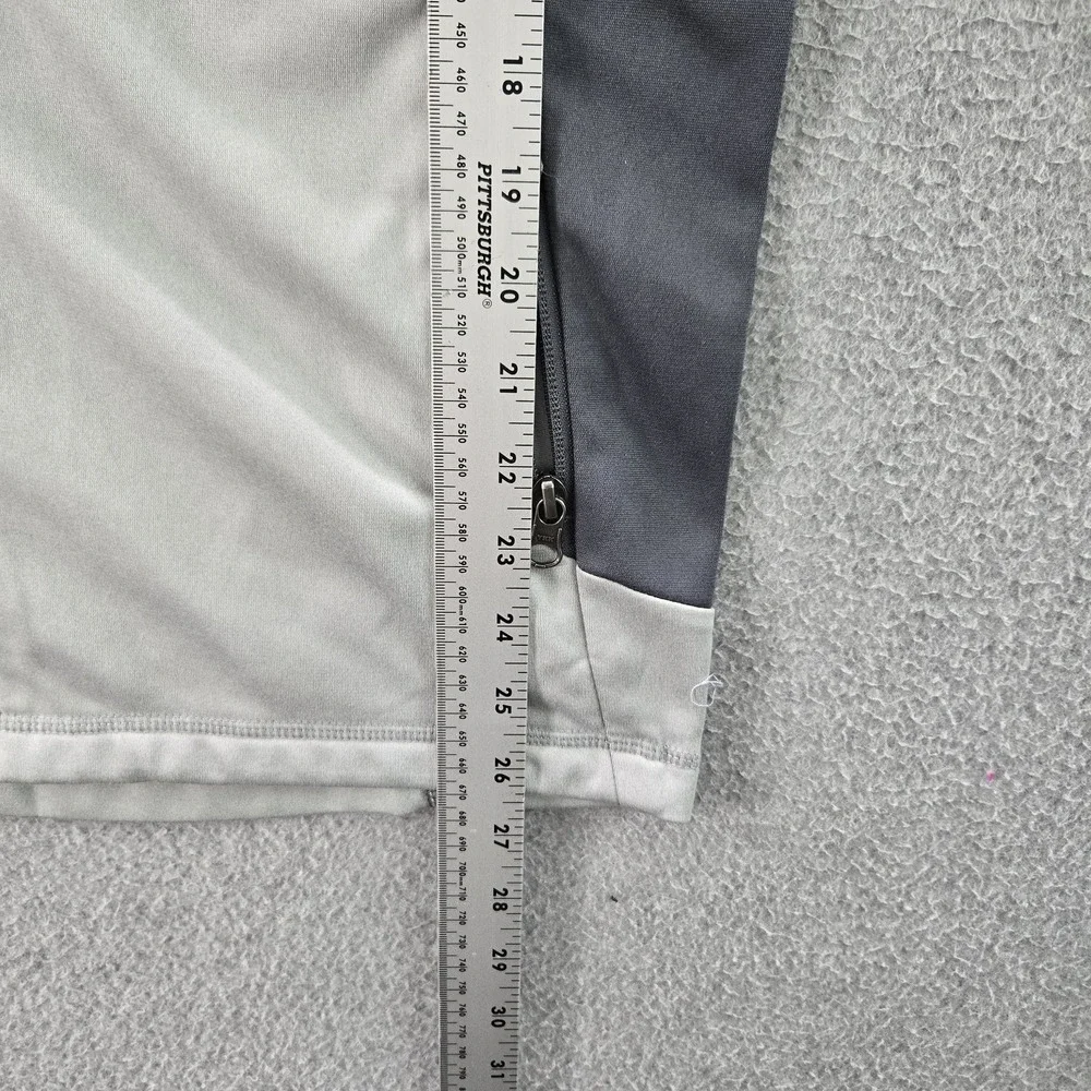 The North Face Men Jacket S Gray Colorblock Cinder Activewear ‎ Zipper Logo